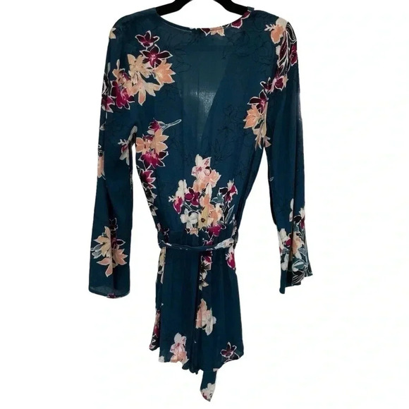 Lumiere Floral Romper Long Sleeve - Picture 5 of 7